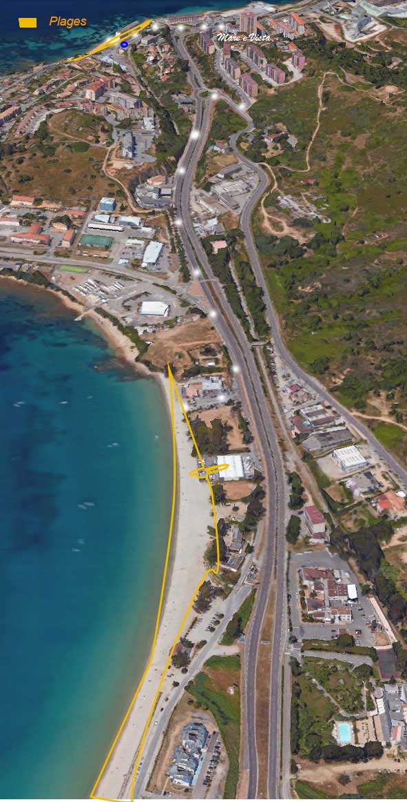 Plages à Mare e Vista